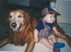 Ryan & Golden Retriever