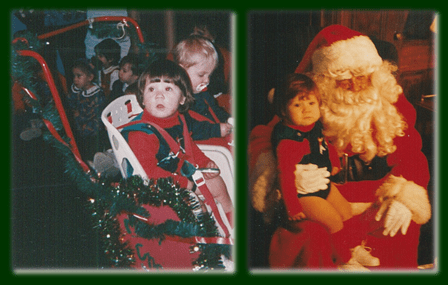 Ryan's 1st Christmas Play &amp; Santa Collage