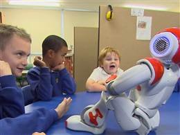 Nao Robot helps children with Autism