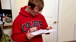 Down syndrome gets accepted into college