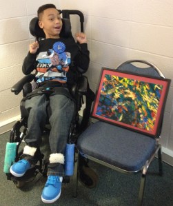 ELBS student Todd Harvey won first place with his masterpiece using A.R.T.