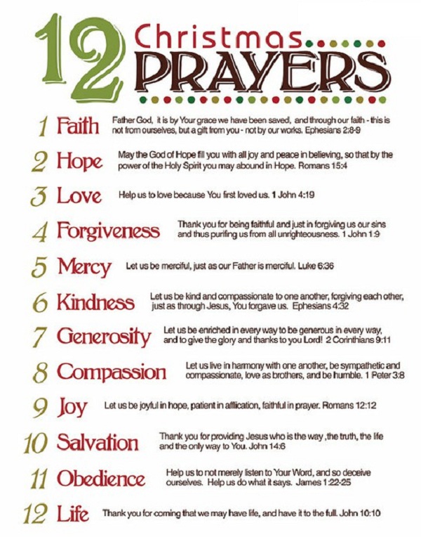 christmas prayer
